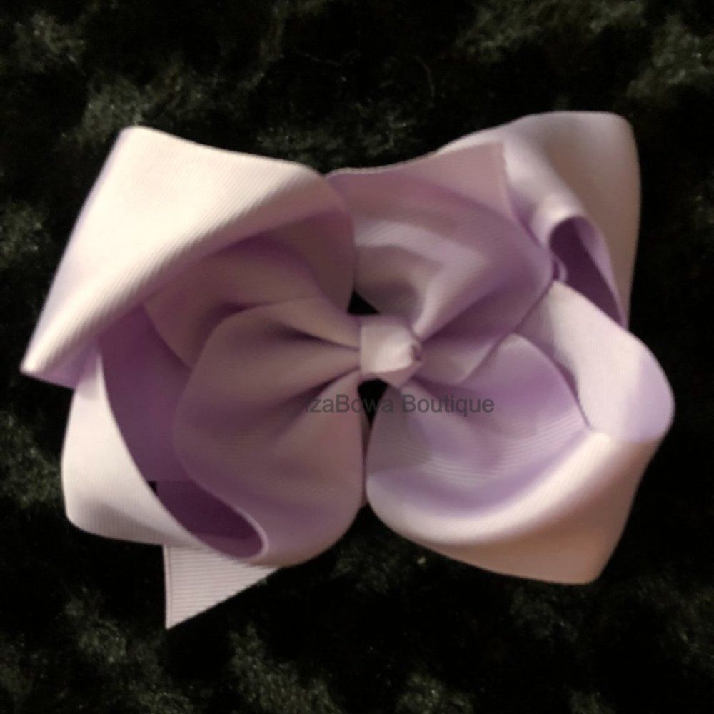 Orchid 6" Boutique Bow  HANDCRAFTED  4B2065  NWT boutique